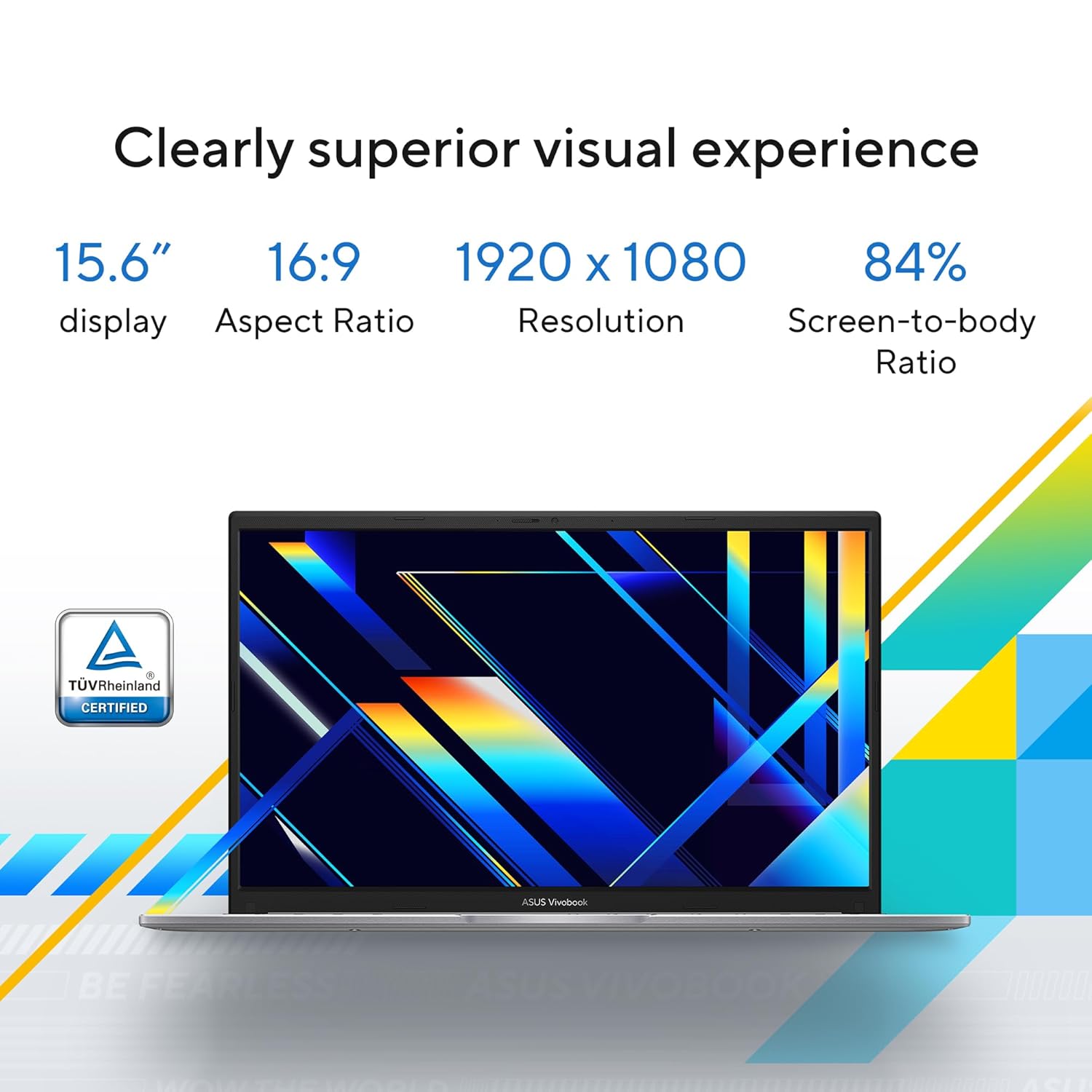 ASUS Vivobook 15 (2026),Intel Core 3 100U, Intel iGPU, 8GB RAM, 512GB SSD, FHD, 15.6"(39.6 cm),Windows 11 Home,M365 Basic(1 Year)* Office 2024,Cool Silver,1.7 Kg, X1504VAP-BQ1321WS,Thin & Light Laptop - Image 3
