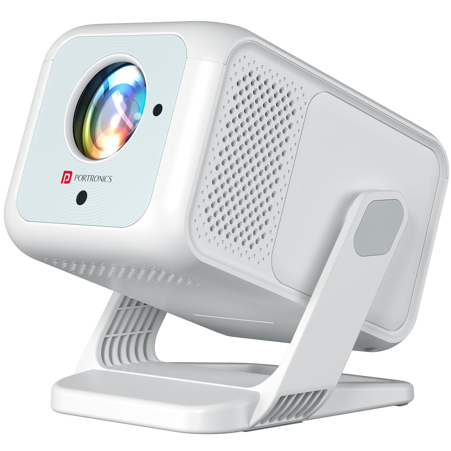 Portronics Beem 450 Smart LED Projector with 1080p Full HD Resolution – White - Image 1