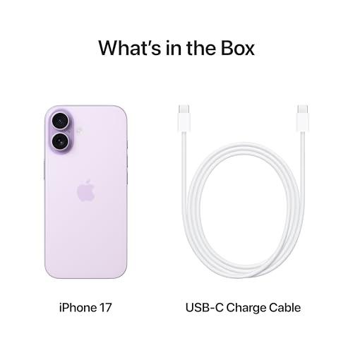 Open Box Apple iPhone 17 256GB (Lavender) | 6.3-inch Display | A19 Chip | 48MP Dual Camera Unused Phone With up to 11.5 Month Warranty by Apple - Image 5