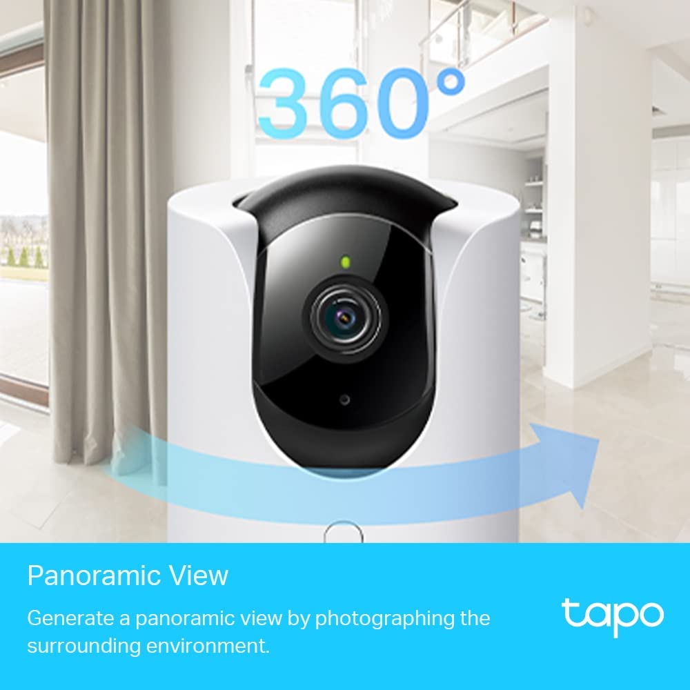 TP-Link Tapo C225 4MP 2K QHD 1440p Pan/Tilt WiFi Security Smart Camera, Indoor CCTV, Smart AI, Starlight Sensor,Night Vision Compatible with Alexa&Google Home, No Hub Required, SD Storage TP-Link Tapo C225 4MP 2K QHD 1440p Pan/Tilt WiFi Security Smart Camera, Indoor CCTV, Smart AI, Starlight Sensor,Night Vision Compatible with Alexa&Google Home, No Hub Required, SD Storage - Image 3