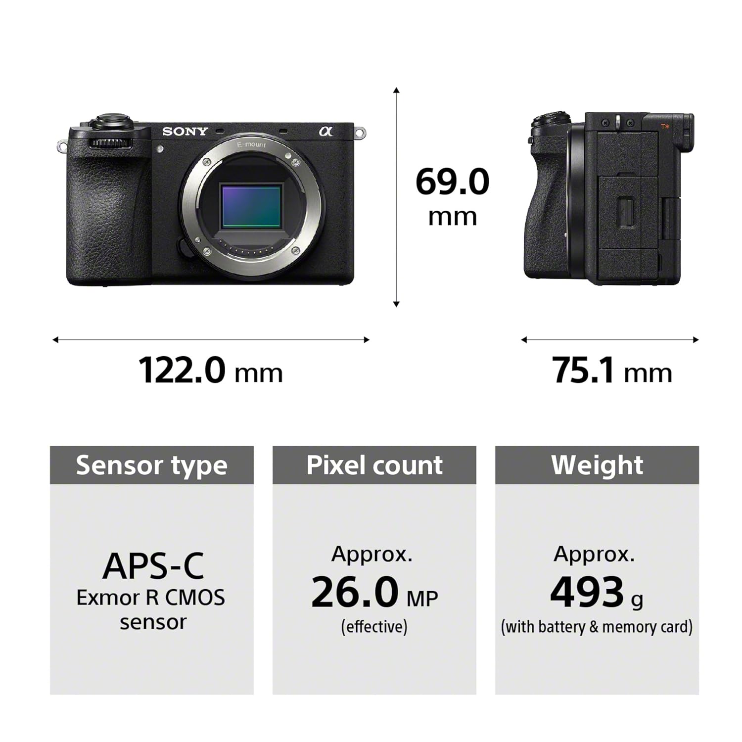 Sony Alpha ILCE-6700L APS-C Interchangeable-Lens Mirrorless Camera (Body + 16-50 mm Power Zoom Lens) | Made for Creators | 26.0 MP | Artificial Intelligence Based Autofocus | 4K 60p Recording - Black Sony Alpha ILCE-6700L APS-C Interchangeable-Lens Mirrorless Camera (Body + 16-50 mm Power Zoom Lens) | Made for Creators | 26.0 MP | Artificial Intelligence Based Autofocus | 4K 60p Recording - Black - Image 3