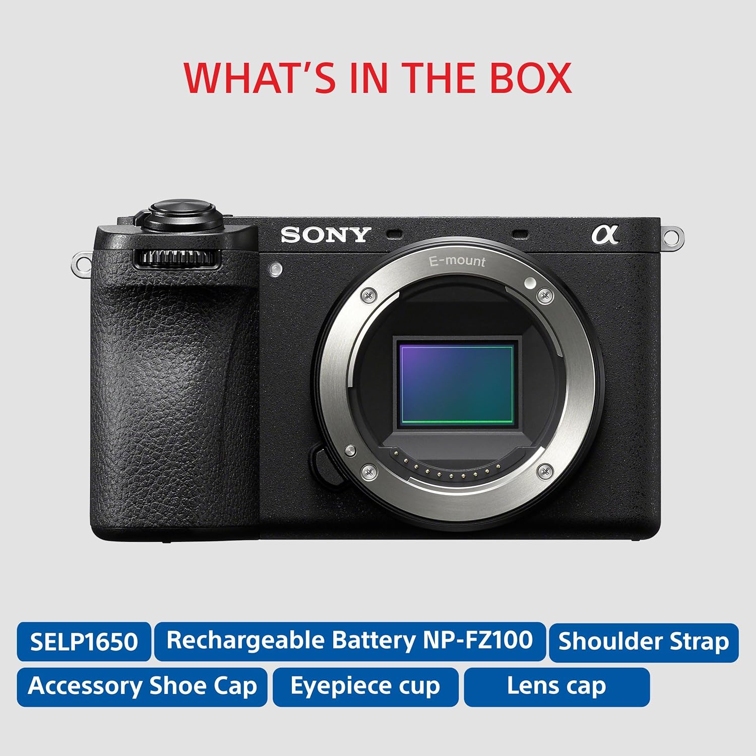 Sony Alpha ILCE-6700L APS-C Interchangeable-Lens Mirrorless Camera (Body + 16-50 mm Power Zoom Lens) | Made for Creators | 26.0 MP | Artificial Intelligence Based Autofocus | 4K 60p Recording - Black Sony Alpha ILCE-6700L APS-C Interchangeable-Lens Mirrorless Camera (Body + 16-50 mm Power Zoom Lens) | Made for Creators | 26.0 MP | Artificial Intelligence Based Autofocus | 4K 60p Recording - Black - Image 5