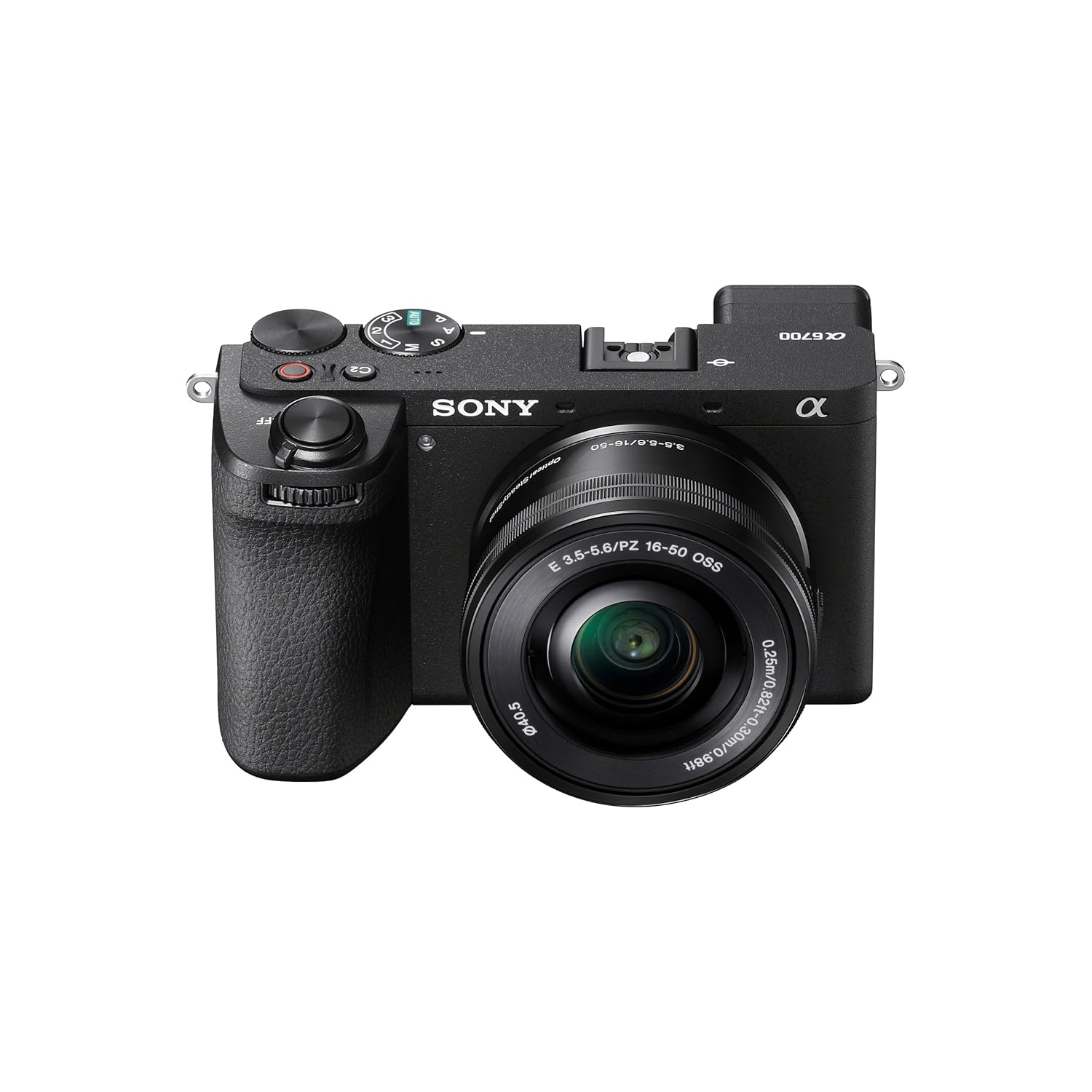 Sony Alpha ILCE-6700L APS-C Interchangeable-Lens Mirrorless Camera (Body + 16-50 mm Power Zoom Lens) | Made for Creators | 26.0 MP | Artificial Intelligence Based Autofocus | 4K 60p Recording - Black Sony Alpha ILCE-6700L APS-C Interchangeable-Lens Mirrorless Camera (Body + 16-50 mm Power Zoom Lens) | Made for Creators | 26.0 MP | Artificial Intelligence Based Autofocus | 4K 60p Recording - Black - Image 1