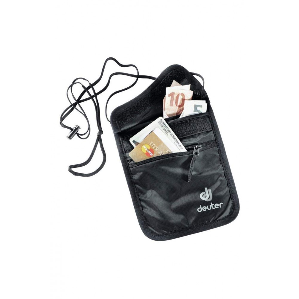 Deuter Brand Bag Security Wallet II-Black -Granite - Image 1