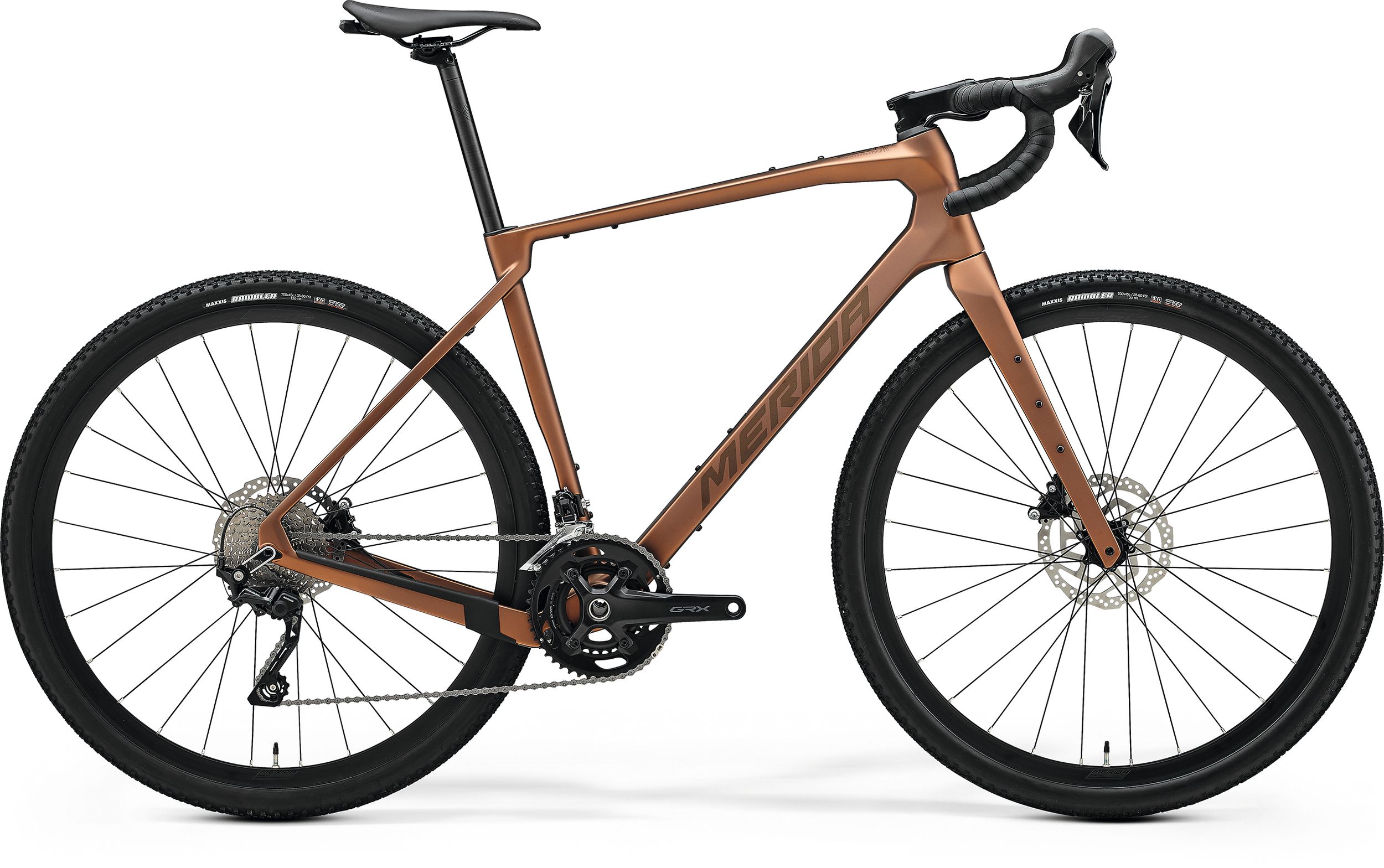 Merida Bicycle Silex 4000 Ii1 2025-L-Matt Bronze Metal(Gold/Black) - Image 1