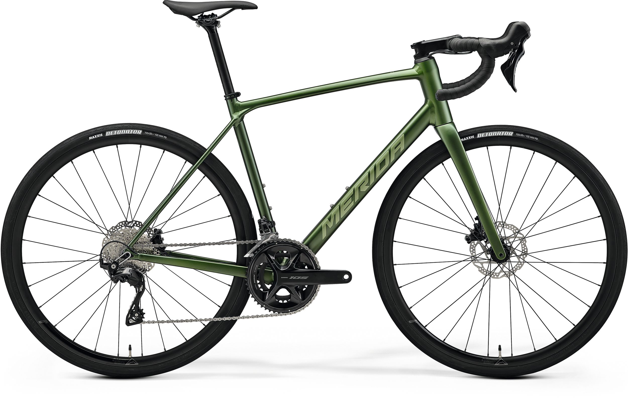 MERIDA BICYCLE SCULTURA ENDURANCE 400 MY26-L-SILK FOG GREEN(SILVER) - Image 1