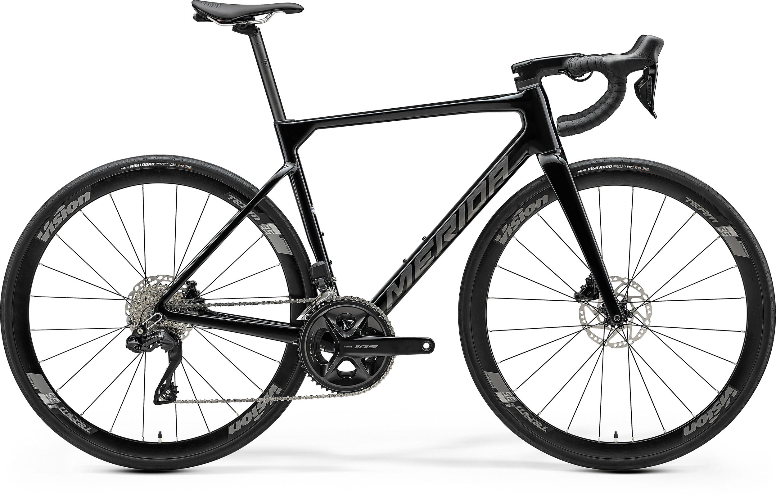 Merida Bicycle Scultura 5000 2025-L-METALLIC BLACK(GUNMETAL GREY) - Image 1