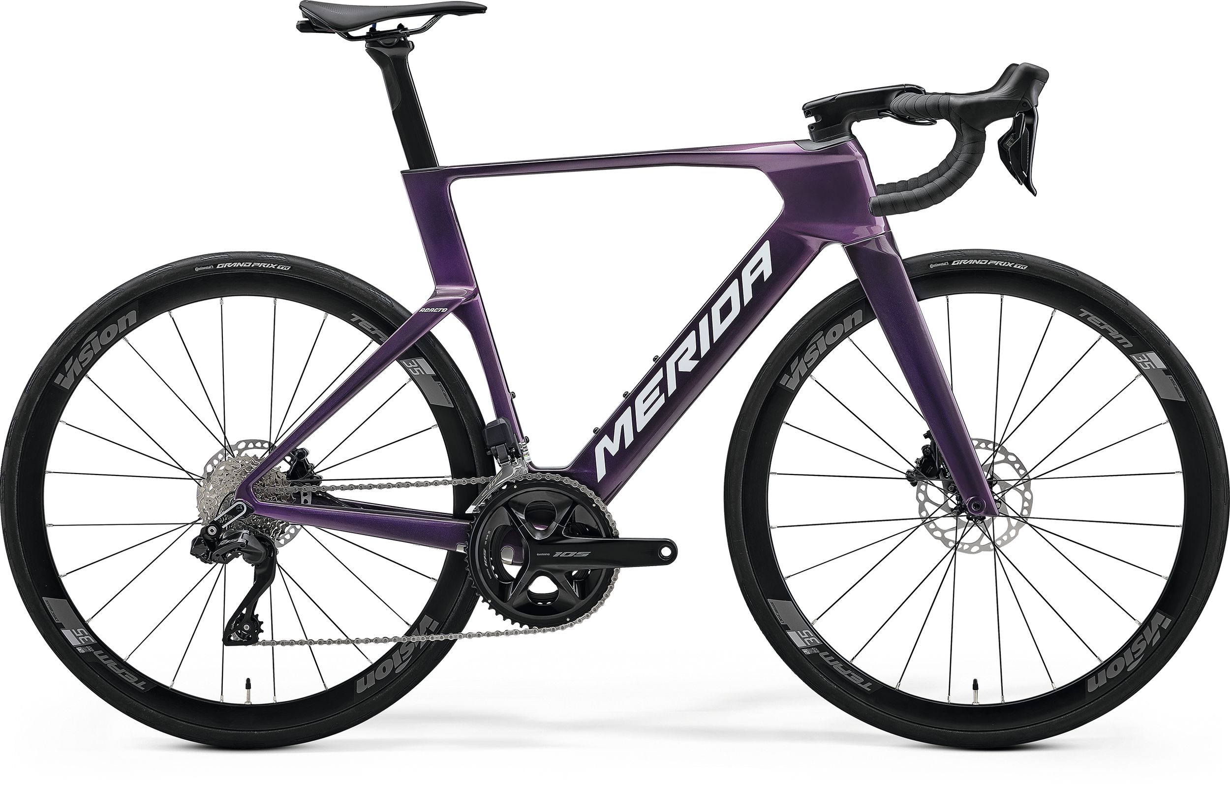 Merida Bicycle Reacto 5000 MY27-S-PURPLE(WHITE) - Image 1