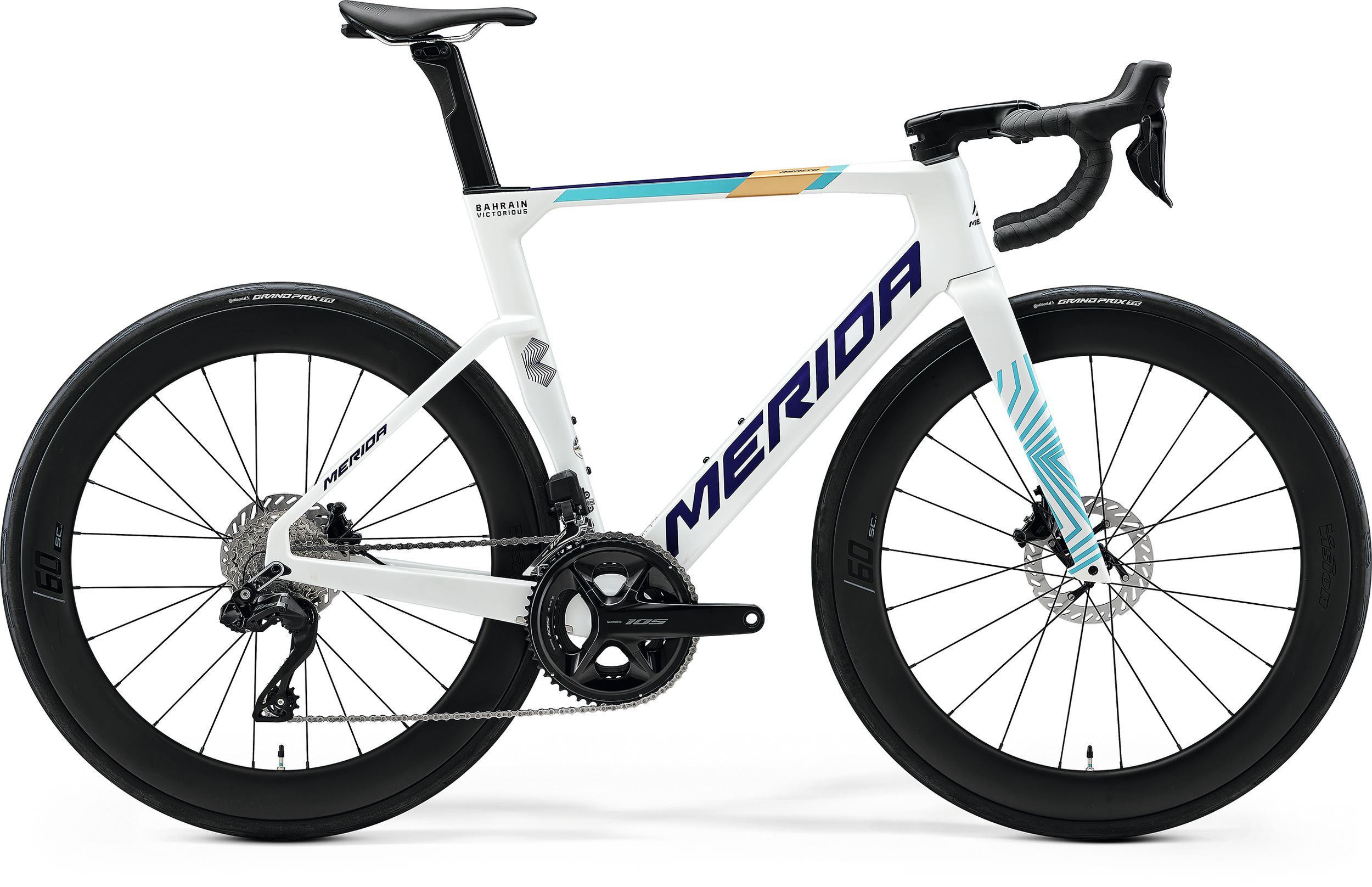 MERIDA BICYCLE REACTO 6000 MY26-3S-TEAL/PEARL(TEAM) - Image 1