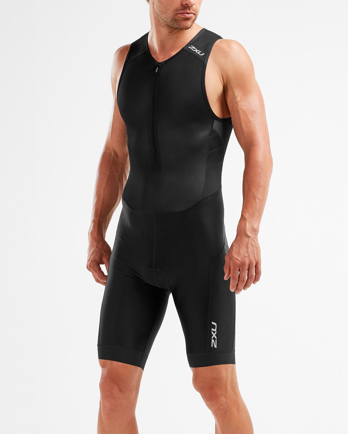 MT5526d Perform Front Zip Trisuit BLK/BLK S - Image 6
