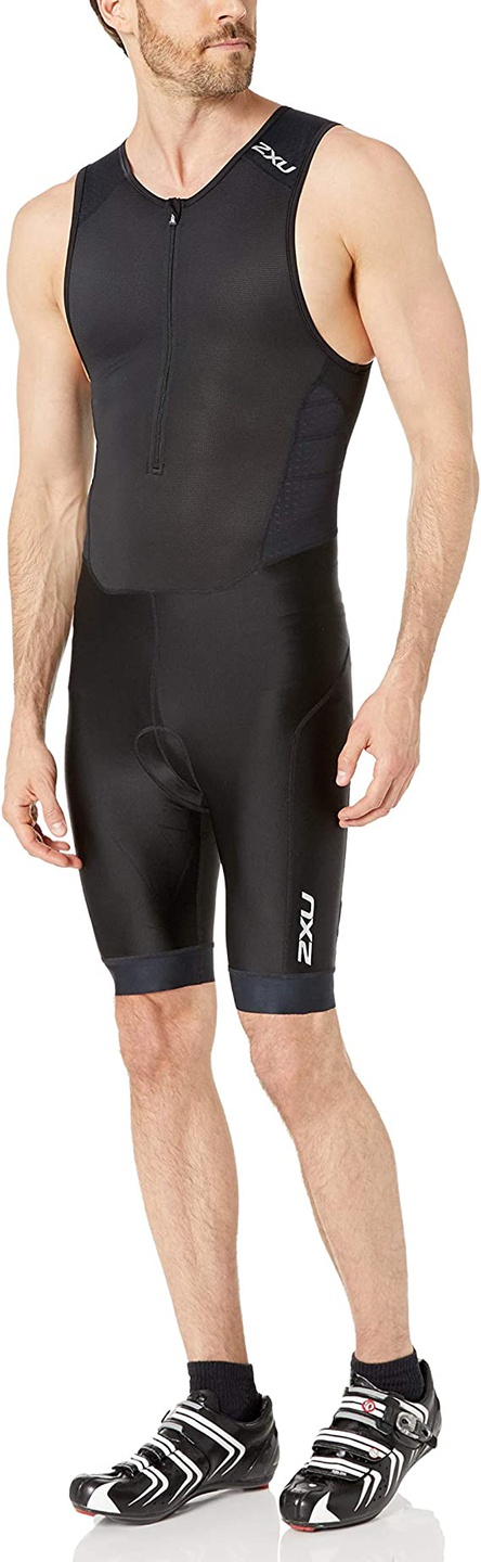 MT5526d Perform Front Zip Trisuit BLK/BLK S - Image 1