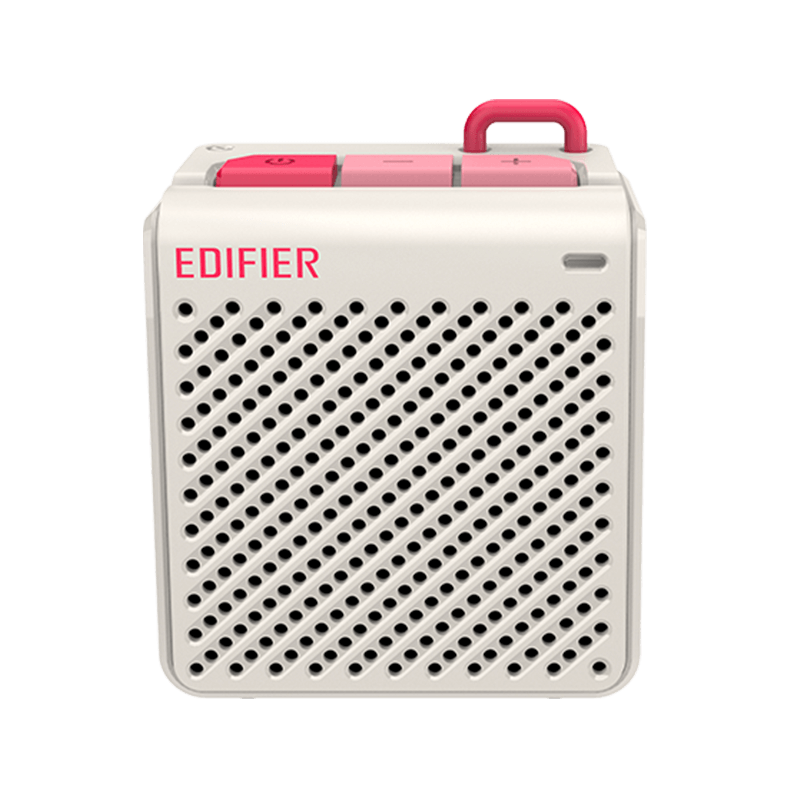 Edifier MP85 Portable Bluetooth Speaker - White/Pink - Image 1