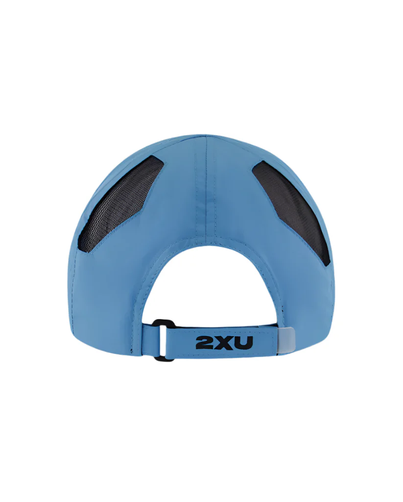 Uq5685F Run Cap-Azure Blue/Black-Osfa - Image 3