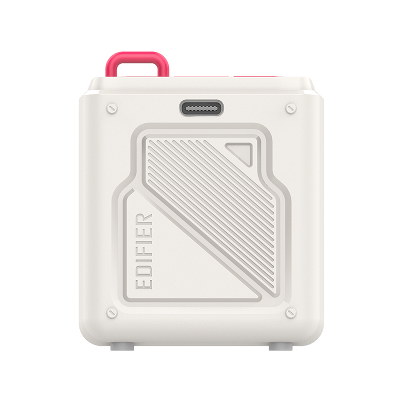 Edifier MP85 Portable Bluetooth Speaker - White/Pink - Image 2