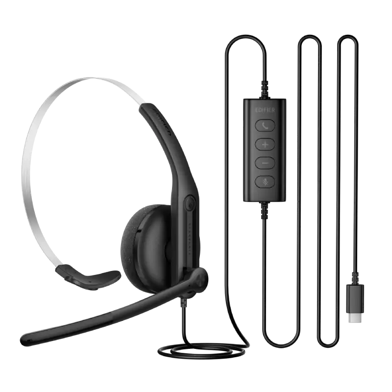 Edifier Brand Wired Headphone CC100-Black - Image 1