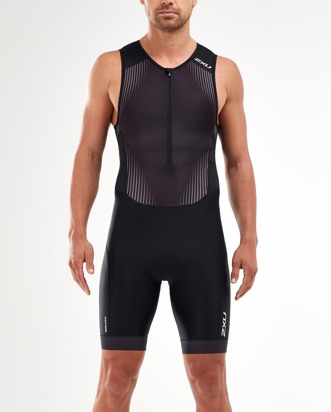 MT5526d Perform Front Zip Trisuit BLK/BLK S - Image 7