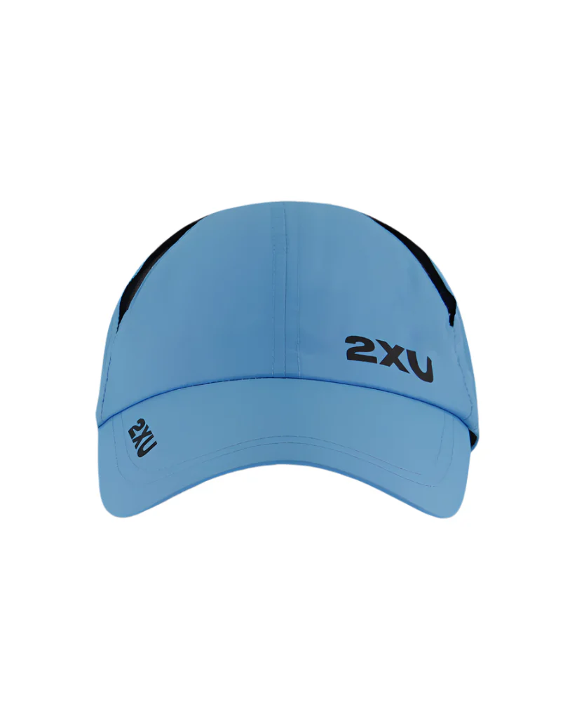 Uq5685F Run Cap-Azure Blue/Black-Osfa - Image 2