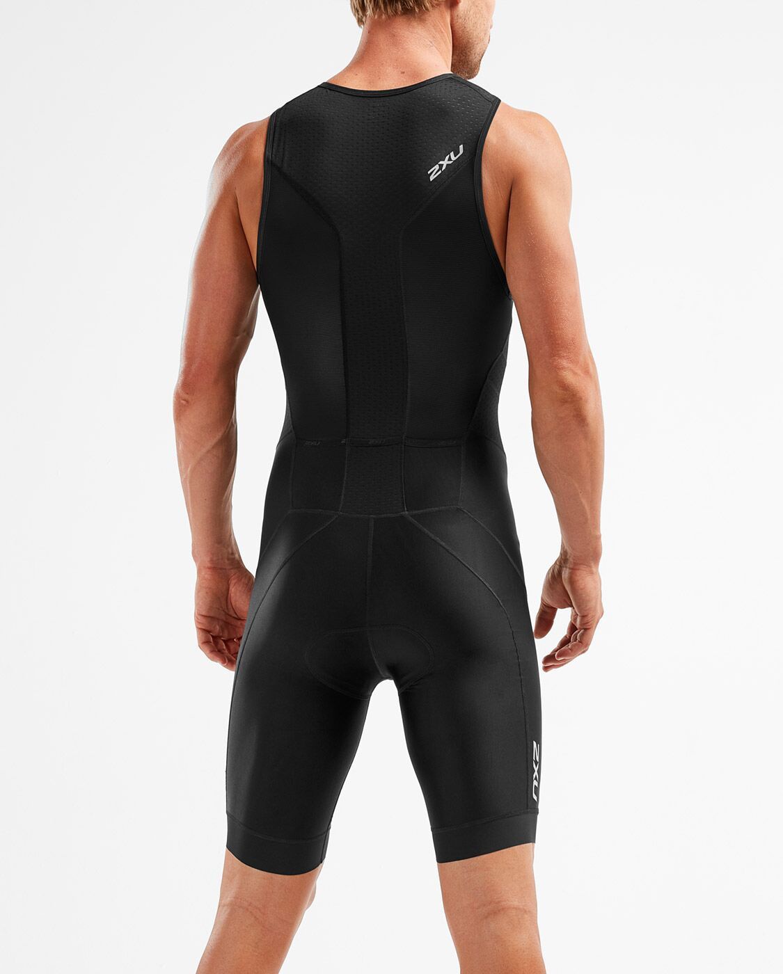 MT5526d Perform Front Zip Trisuit BLK/BLK S - Image 2