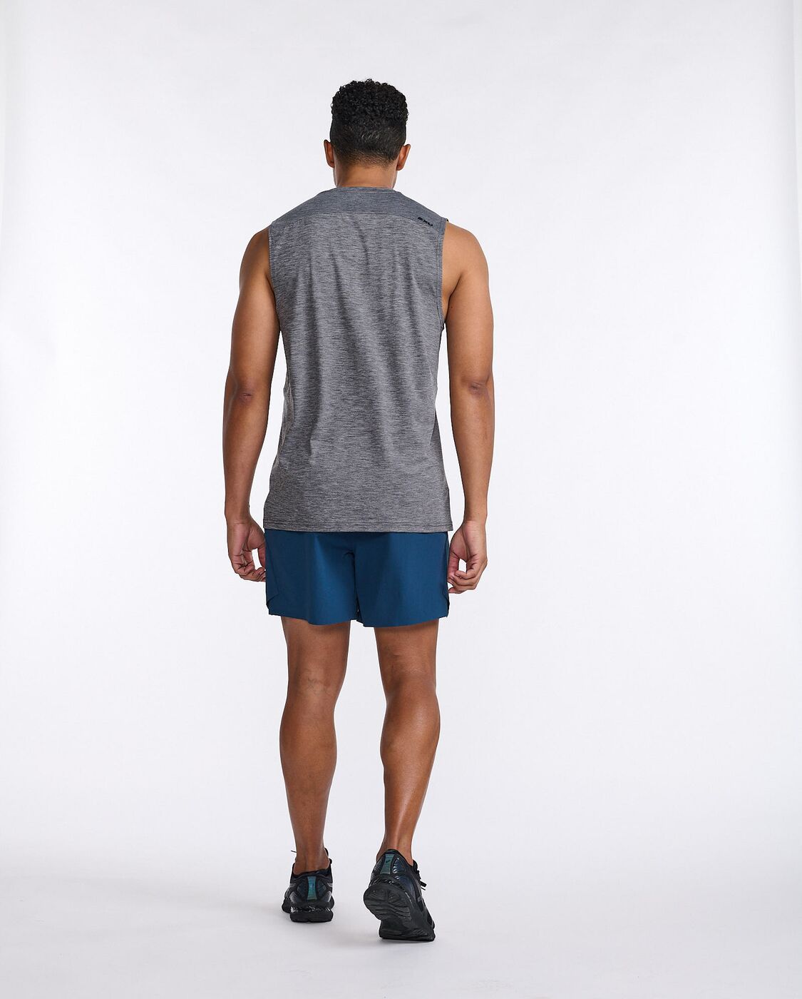 Mr7187A Motion Tank-Harbor Mist/Black-Xl - Image 2