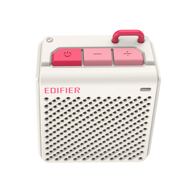 Edifier MP85 Portable Bluetooth Speaker - White/Pink - Image 3
