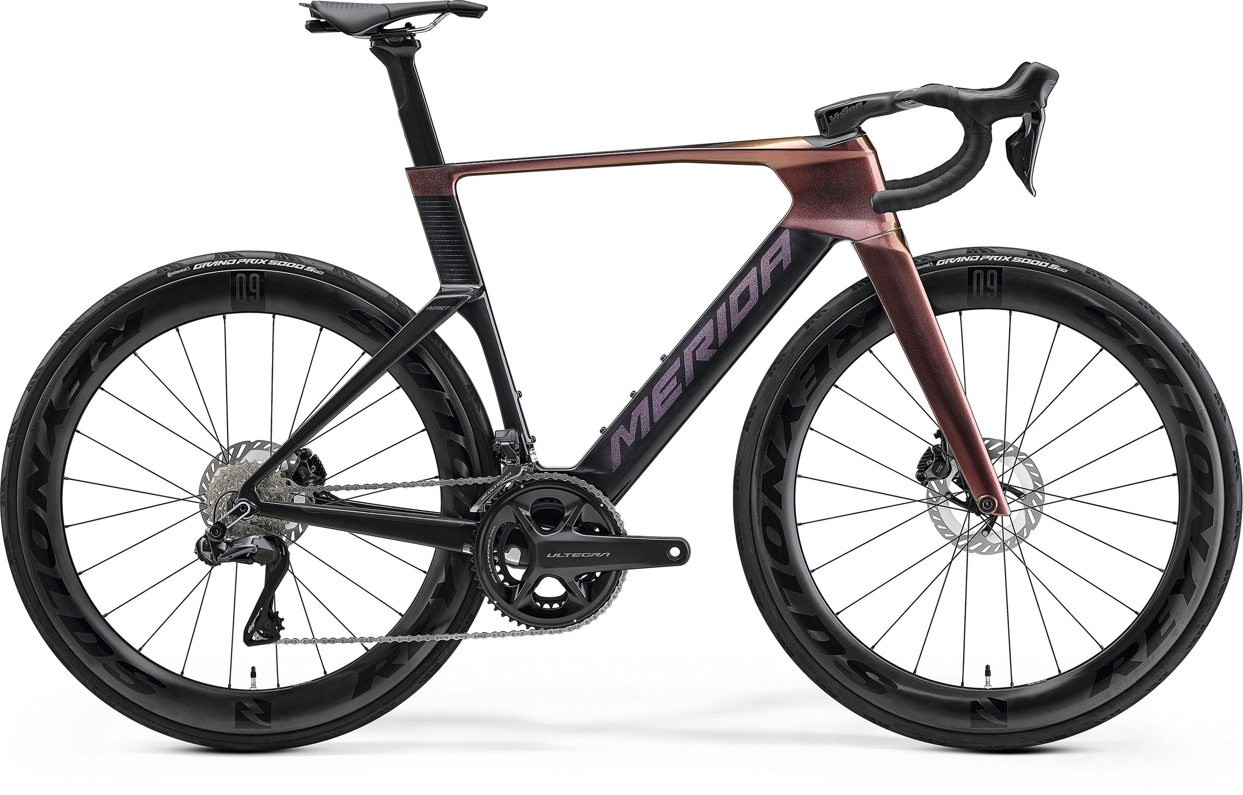 Merida Bicycle Reacto 8000 MY27-RAINBOW PURPLE/BLACK(PURPLE)-XS - Image 1