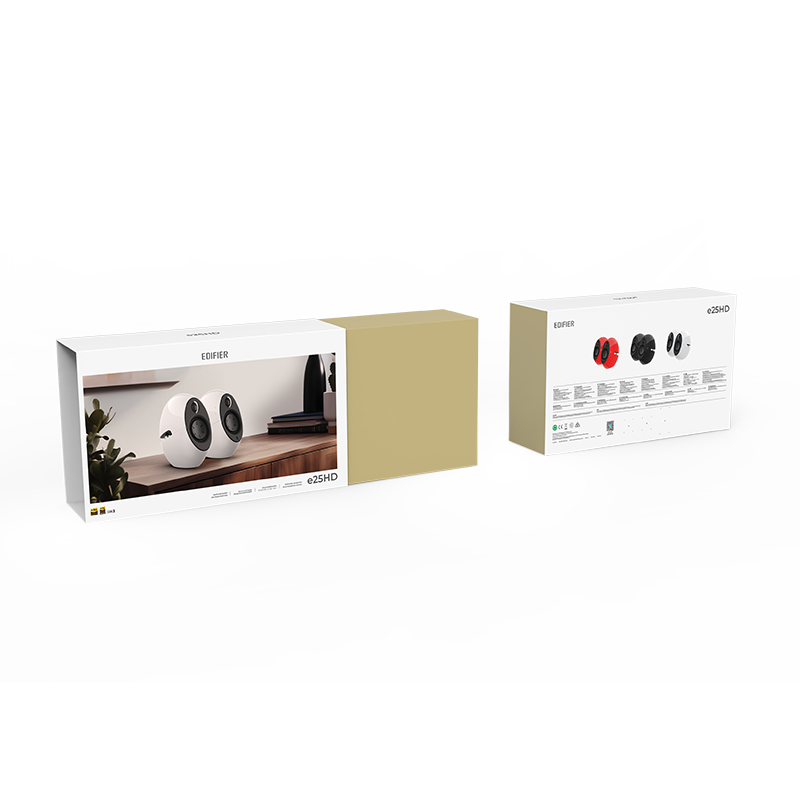 Edifier Brand Multimedia Speakers e25HD Black - Image 6