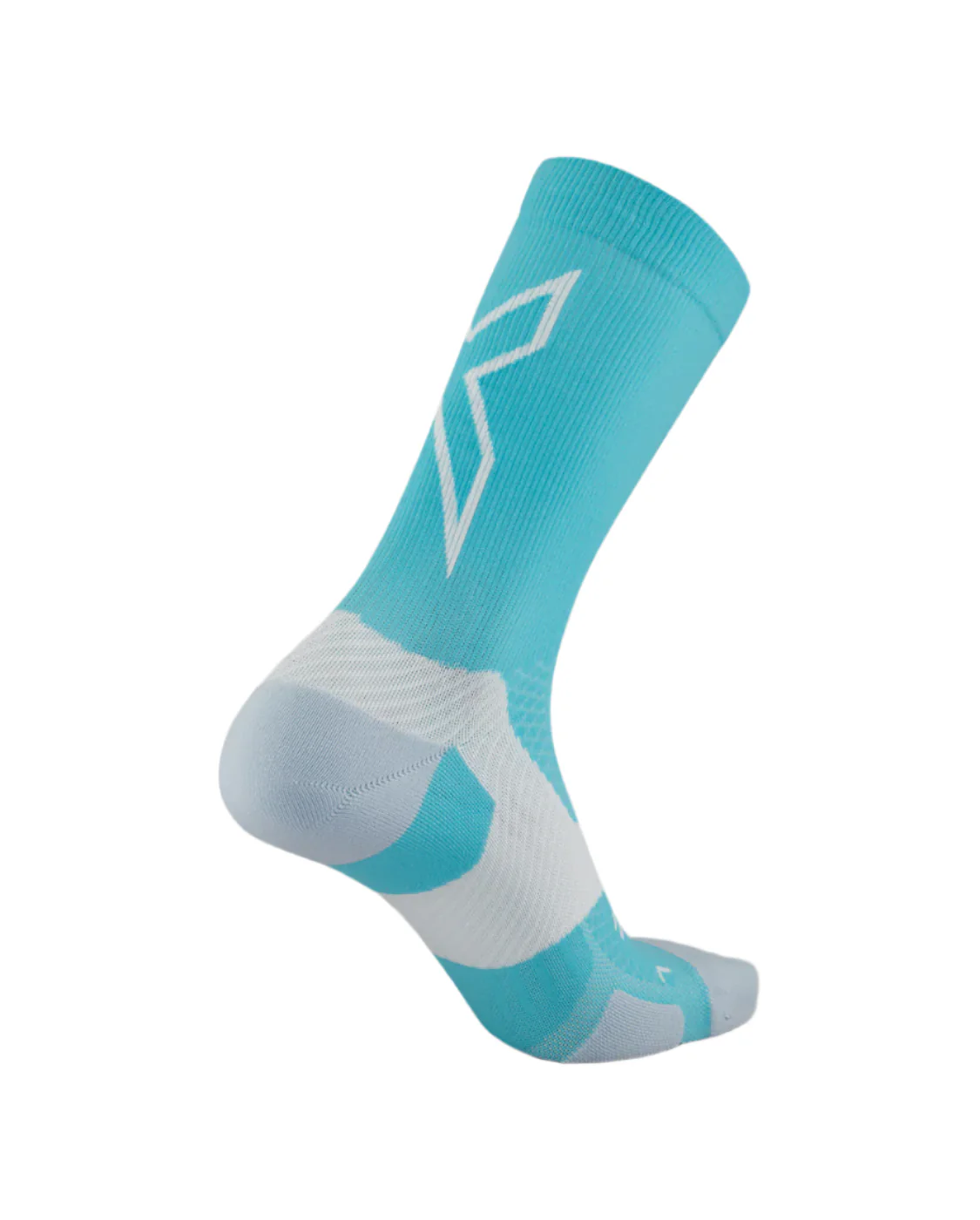 UA7005e Vectr Light Cushion Crew Socks-Moonstone/Black-XL - Image 2