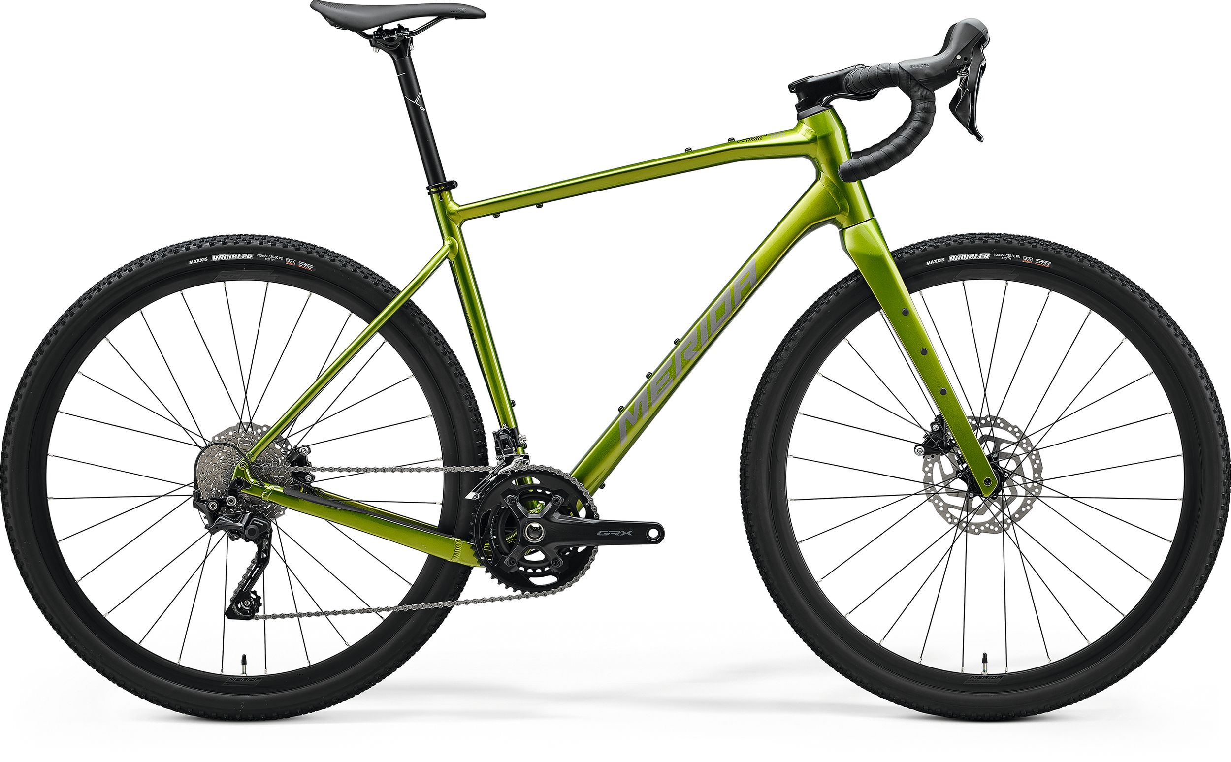 Merida Bicycle SILEX 400 II1 2025-XS-FALL GREEN(GREY/BLACK) - Image 1