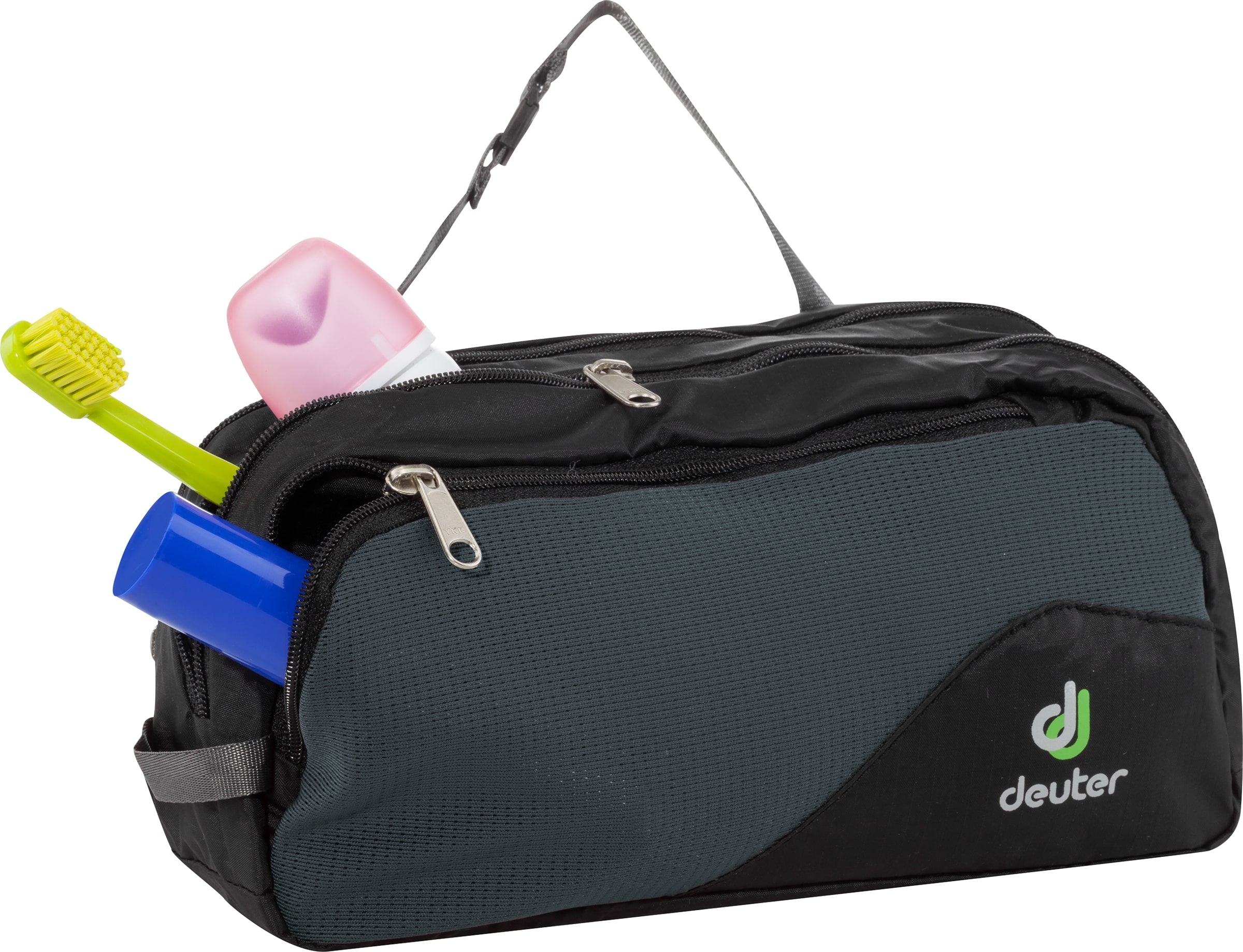 Deuter Brand Bag Wash Bag Tour III- Black-Granite - Image 2