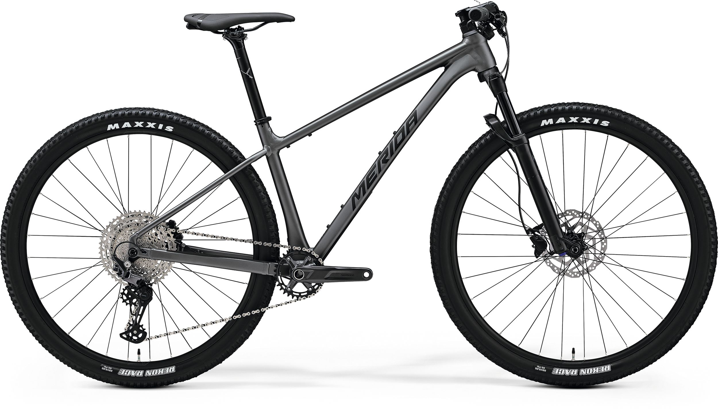 Merida Bicycle BIG.NINE 700 III1 2025-L-SILK GUNMETAL GREY(BLACK) - Image 1