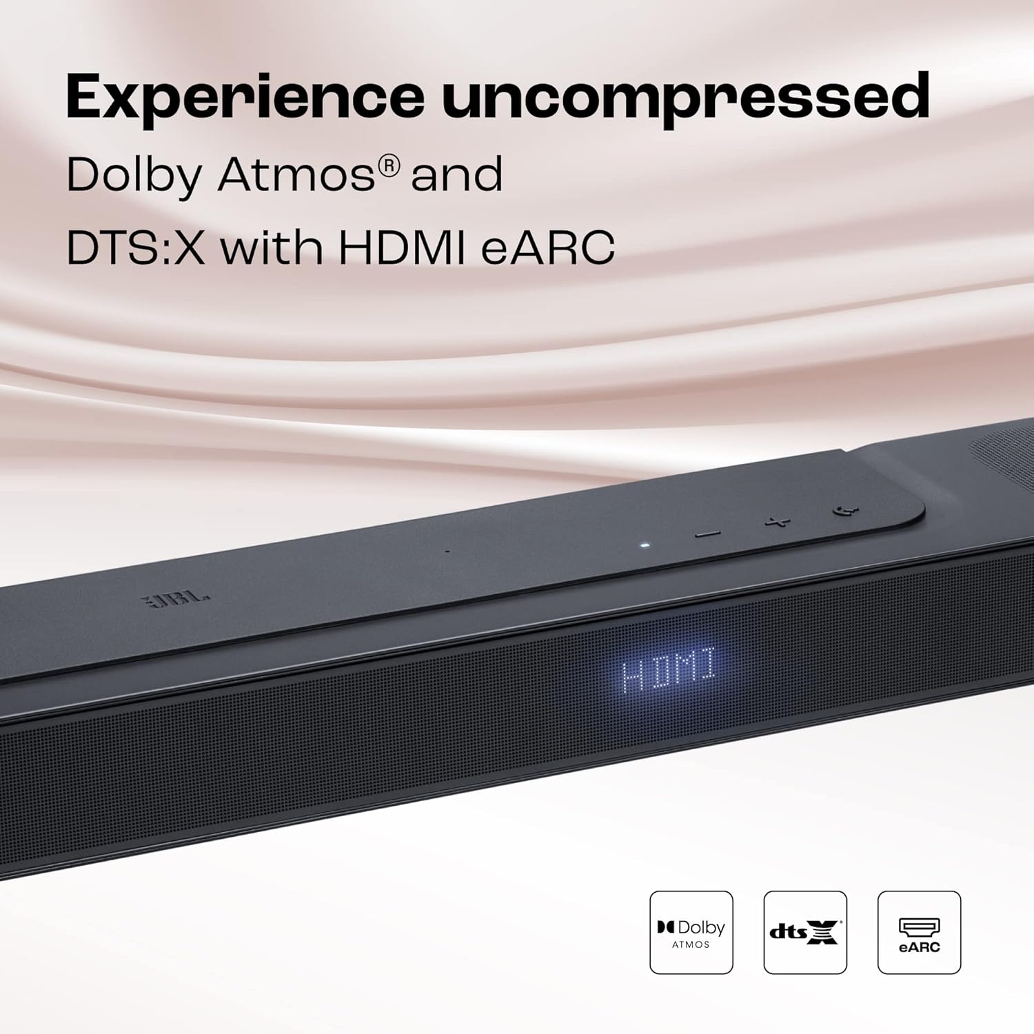 JBL Bar 1000 Pro, 11.1 (7.1.4) Channel Truly Wireless Soundbar with True Dolby Atmos®, DTS:X, and MultiBeam™ Surround Sound, 10” Down-Firing Wireless Subwoofer, HDMI eARC, BT,WiFi,Alexa, One App(880W) - Image 4