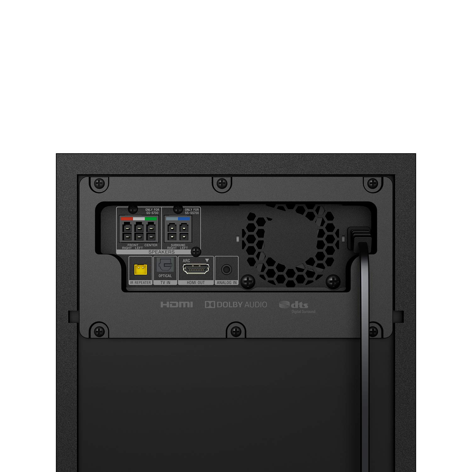 Sony HT-S500RF Real 1000w Dolby Audio Soundbar for TV with Rear Speakers & Subwoofer Home Theatre System (Bluetooth Connectivity, HDMI & Optical Connectivity, USB Playback) - Image 3