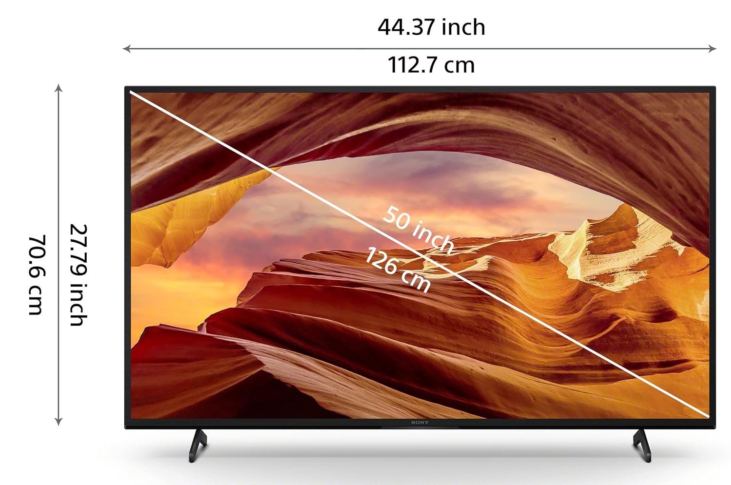 Sony Bravia 126 cm (50 inches) 4K Ultra HD Smart LED Google TV KD-50X75L (Black) - Image 5