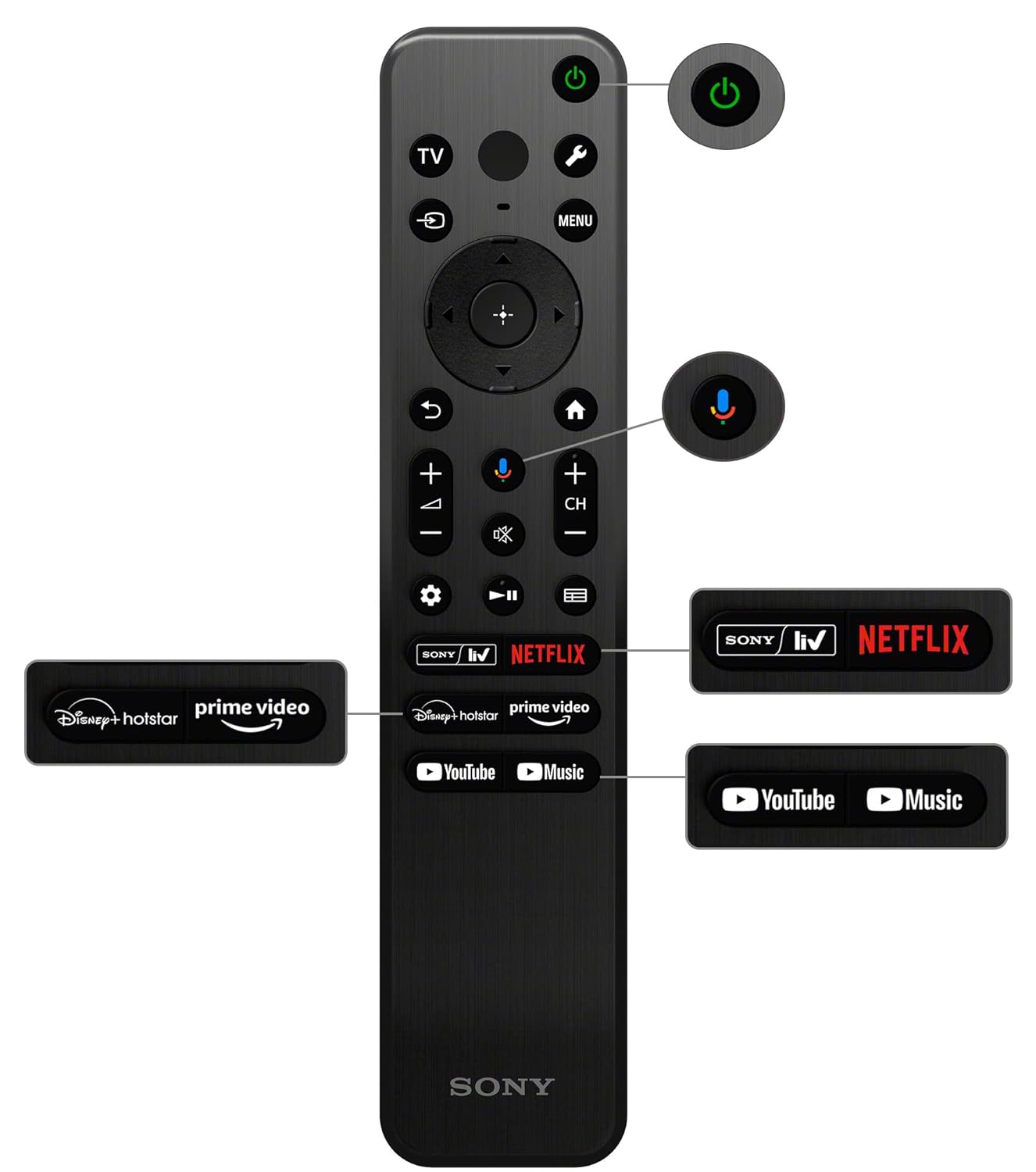 Sony Bravia 108 cm (43 inches) 4K Ultra HD Smart LED Google TV KD-43X75L (Black) - Image 3