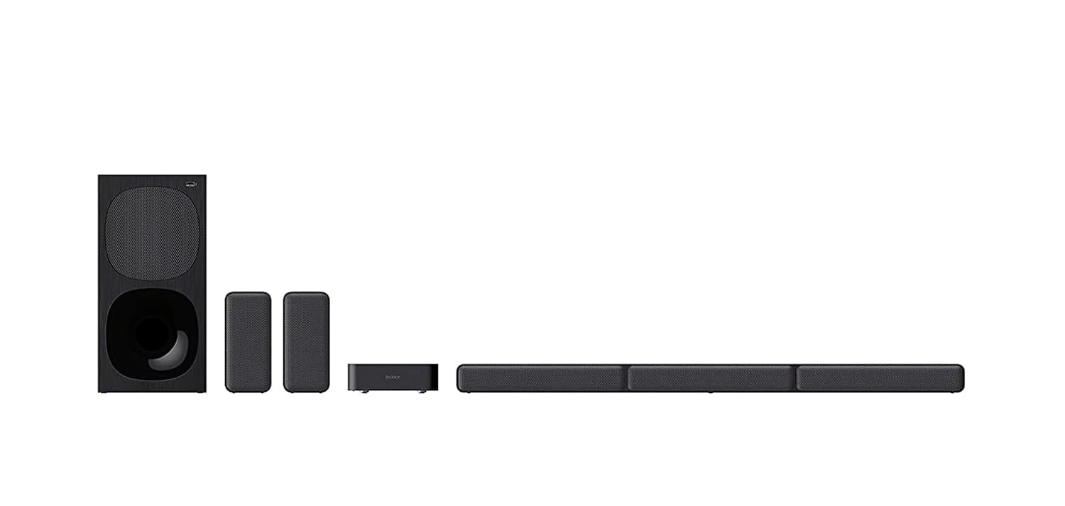 Sony HT-S40R Real 5.1ch Dolby Audio Soundbar for TV with Subwoofer & Wireless Rear Speakers, 5.1ch Home Theatre System (600W, Bluetooth & USB Connectivity, HDMI & Optical Connectivity, Sound Mode) - Image 4