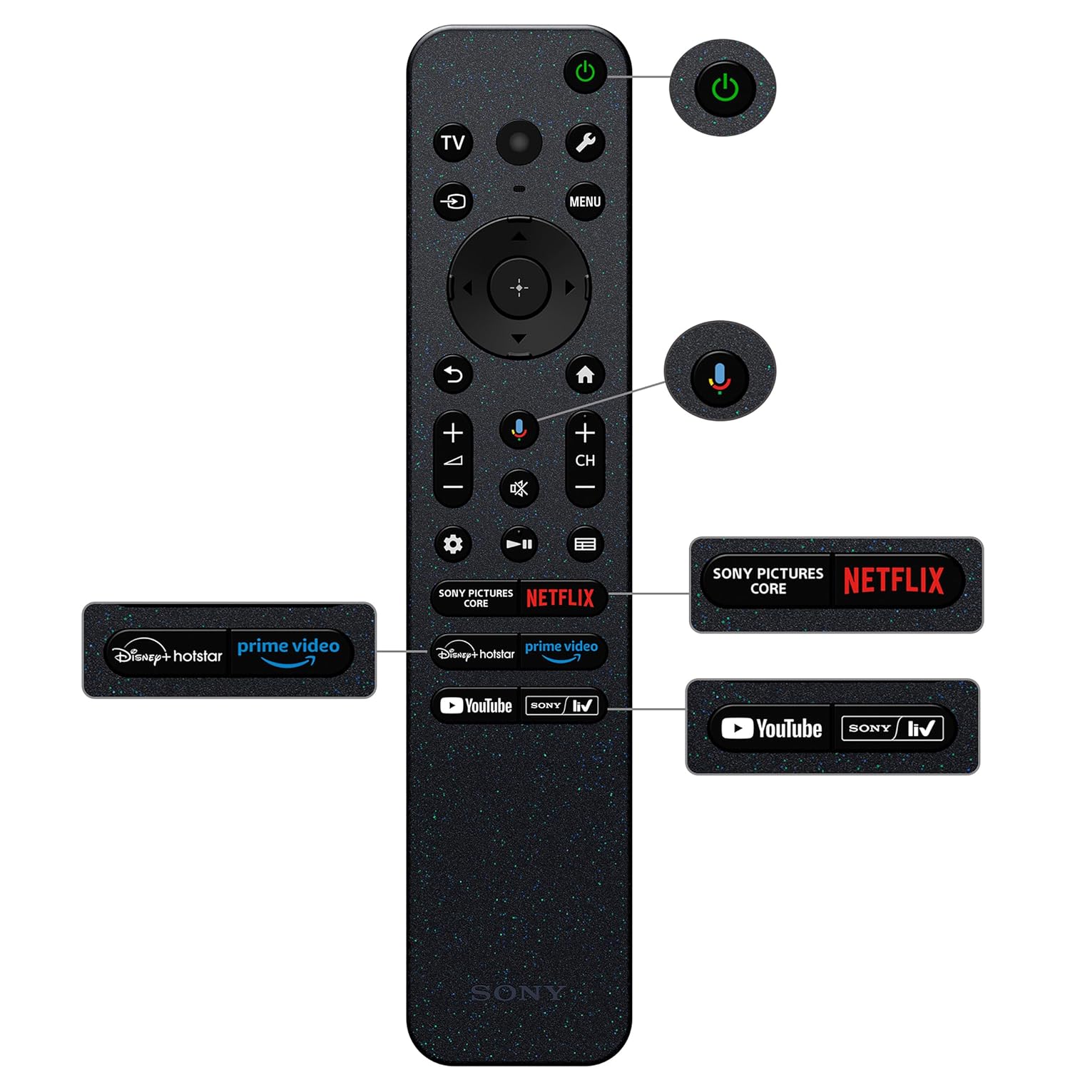 Sony BRAVIA 8 Series 139 cm (55 inches) 4K Ultra HD AI Smart OLED Google TV K-55XR80 (Black) - Image 4