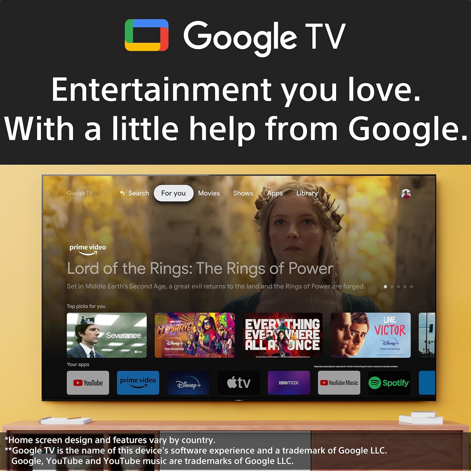 Sony Bravia 139 cm (55 inches) 4K Ultra HD Smart LED Google TV KD-55X82L (Black) - Image 4