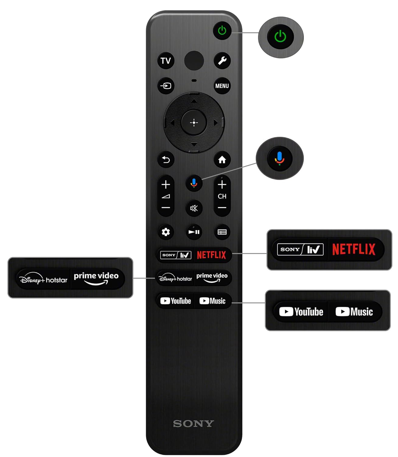 Sony Bravia 108 cm (43 inches) 4K Ultra HD Smart LED Google TV WO_KD-43X70L (Black) - Image 3