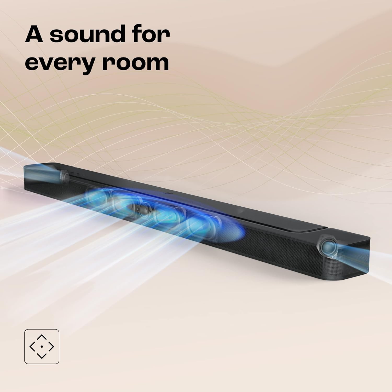 JBL Bar 500 Pro Dolby Atmos® Soundbar with Wireless Subwoofer, 5.1 Channel, 3D Surround, Multibeam™, HDMI eARC with 4K Dolby Vision Pass-Through, One App, Bluetooth, Wi-Fi & Optical Input (590W) - Image 5