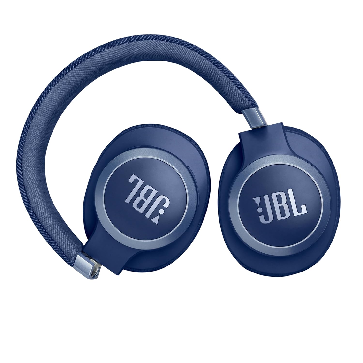 JBL Live 770NC True Adaptive Noise Cancellation Headphones Wireless Over Ear, Multipoint Connect, 65Hrs Battery, Speed Charge : 5min Charge Gives up to 4H of Playback, Spatial Sound, BT 5.3 (Blue) - Image 3
