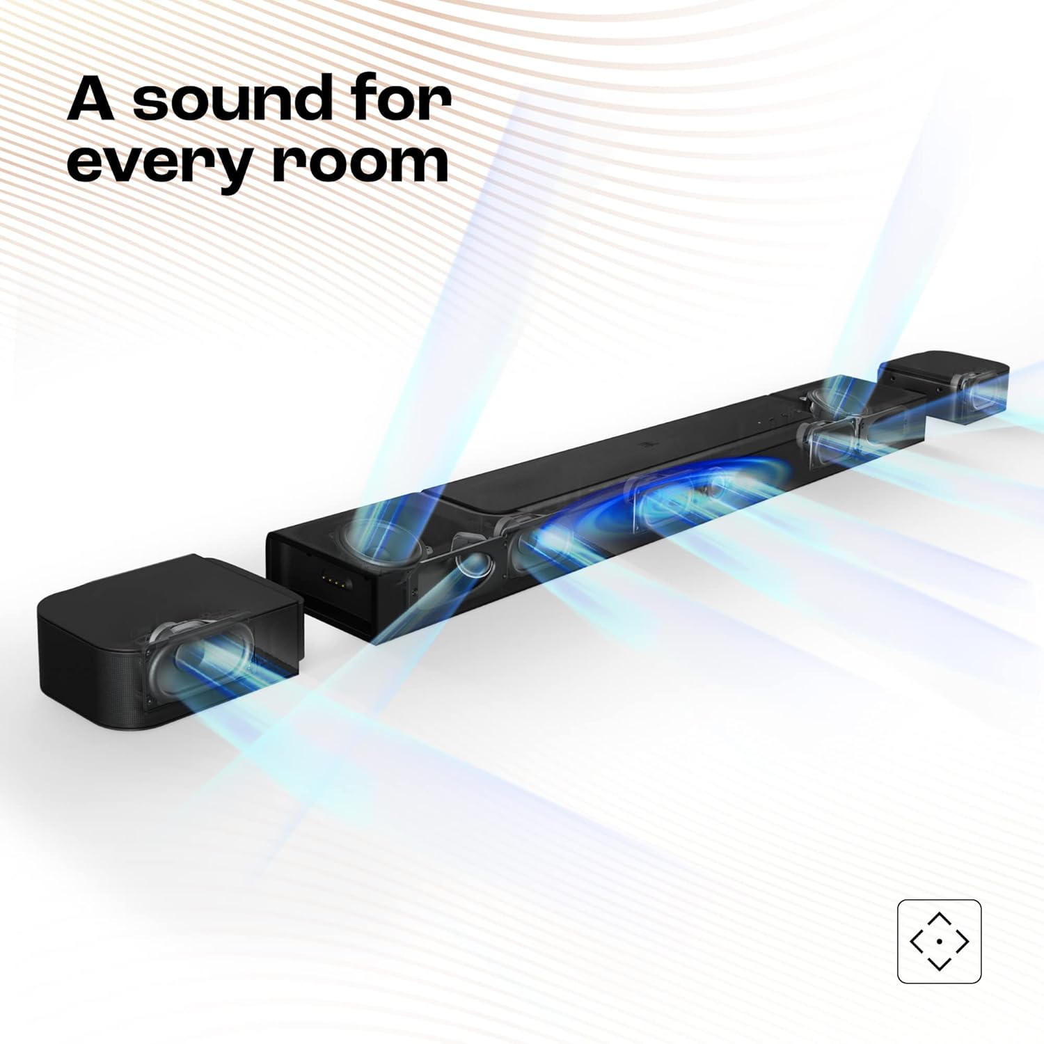 JBL Bar 800 Pro, 7.1 (5.1.2) Channel Truly Wireless Soundbar with True Dolby Atmos® 3D Surround Sound, 10” Down-Firing Wireless Subwoofer, PureVoice, HDMI eARC, Bluetooth, Wi-Fi & Optical Input (720W) - Image 5