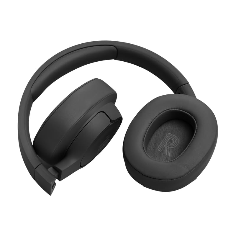 JBL Tune 770NC Wireless Over Ear ANC Headphones with Mic, Upto 70 Hrs Battery, Speed Charge : 5 min Charge Gives up to 3H of Playback, Google Fast Pair, Dual Pairing, BT 5.3 (Black) - Image 4