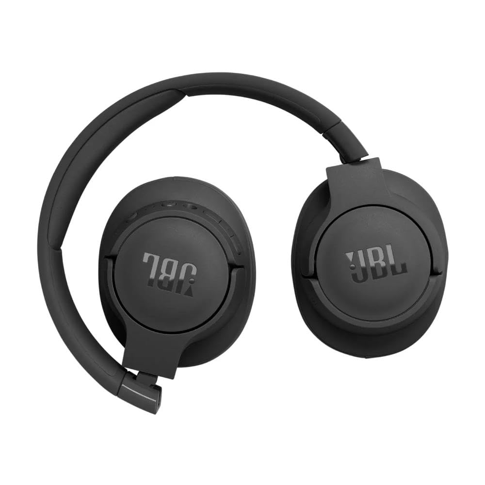 JBL Tune 770NC Wireless Over Ear ANC Headphones with Mic, Upto 70 Hrs Battery, Speed Charge : 5 min Charge Gives up to 3H of Playback, Google Fast Pair, Dual Pairing, BT 5.3 (Black) - Image 2
