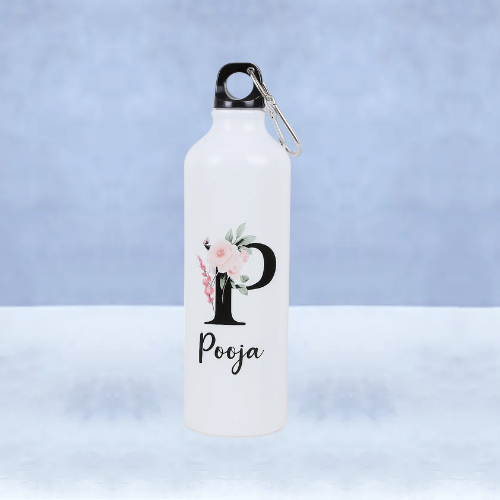 Personalised Aluminium Water Bottle 750 ml | Custom Engraved Name | Premium Travel Drinkware Gift Personalised Aluminium Water Bottle 750 ml | Custom Engraved Name | Premium Travel Drinkware Gift - Image 5