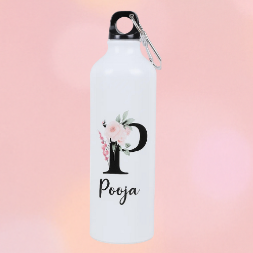 Personalised Aluminium Water Bottle 750 ml | Custom Engraved Name | Premium Travel Drinkware Gift Personalised Aluminium Water Bottle 750 ml | Custom Engraved Name | Premium Travel Drinkware Gift - Image 4