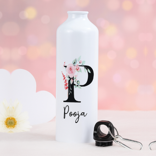 Personalised Aluminium Water Bottle 750 ml | Custom Engraved Name | Premium Travel Drinkware Gift Personalised Aluminium Water Bottle 750 ml | Custom Engraved Name | Premium Travel Drinkware Gift - Image 3