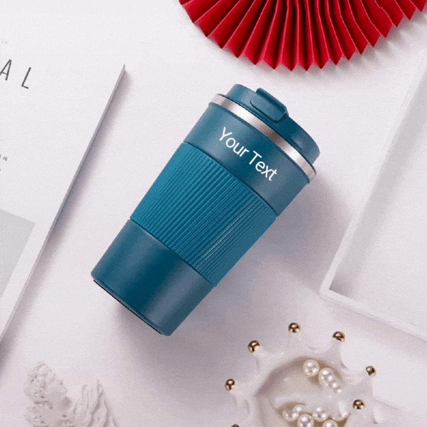 Nuevo Emporium Personalized Gift Combo (Green & Blue) | Coffee Tumbler Set for Him & Her - Image 6