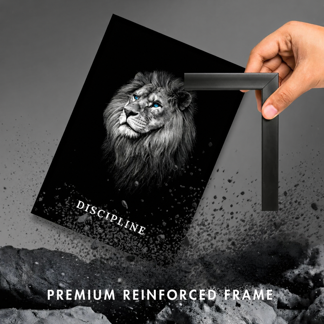 Dark Reign Trilogy Motivation Wall Décor Set by Nuevo Emporium | Compact Edition | Premium Matte Print with Lamination - Image 6