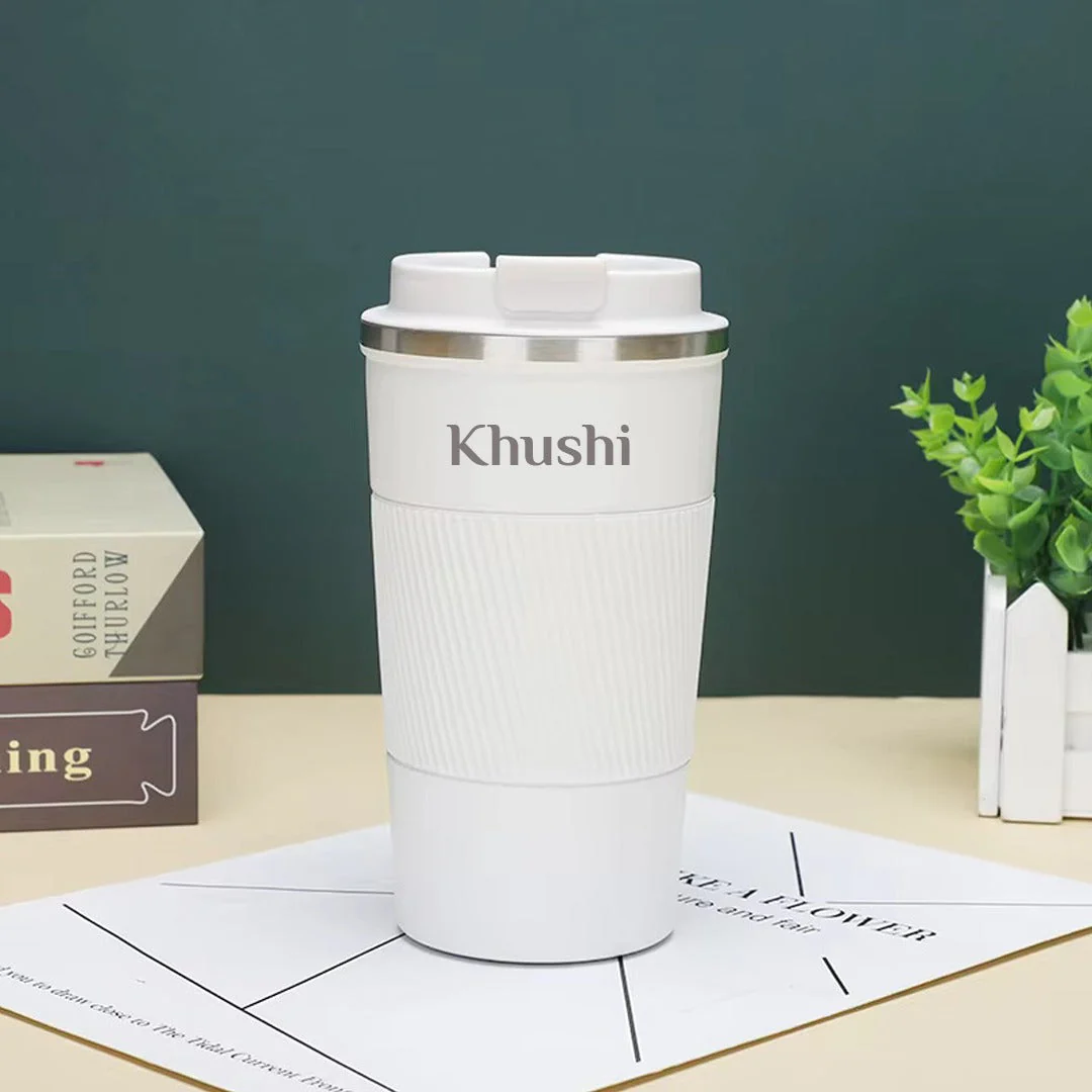 Nuevo Emporium Personalized Gift Combo (Black & White) | Coffee Tumbler Set for Him & Her - Image 3