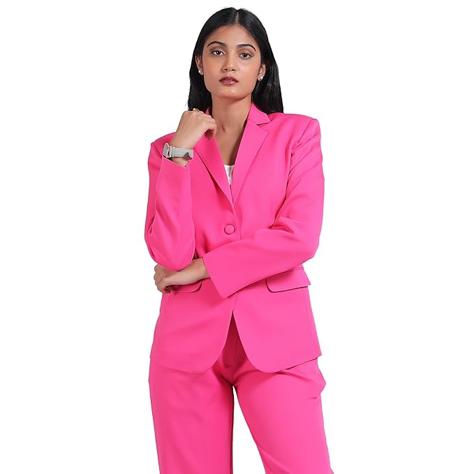 Women's Polyester Cotton Blaze- Dark Pink Women's Polyester Cotton Blaze- Dark Pink - Image 1